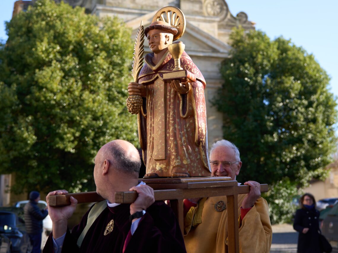 Statue de la Saint-Vincent Commanderie du Bontemps