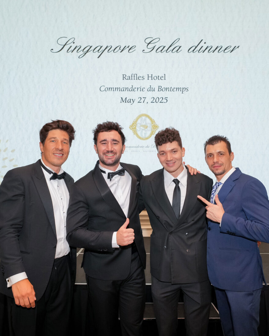 Diner de Gala Commanderie du Bontemps Raffles